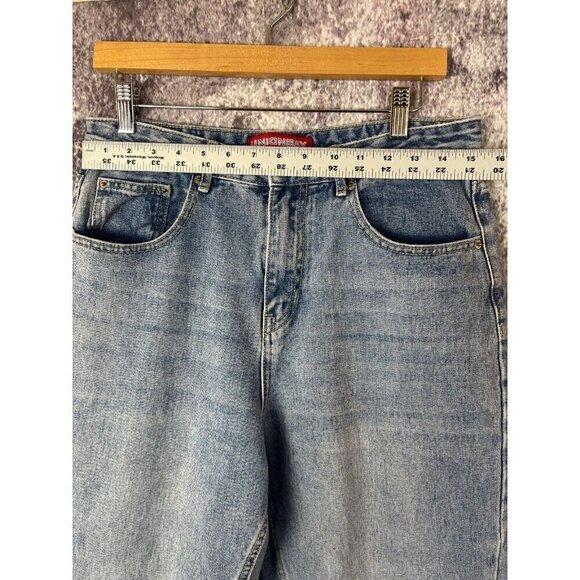 Vintage Union Bay Jeans Womens 11 Blue Denim High Rise Mom 80s Retro Tapered - Picture 3 of 14